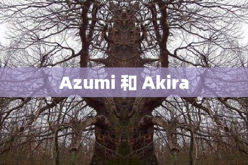 Azumi 和 Akira 日本恐怖故事