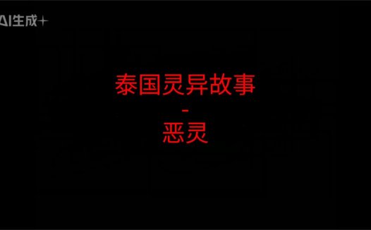 泰国灵异故事 – 恶灵