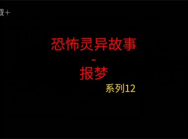 《睡前灵异故事》第12集”报梦”