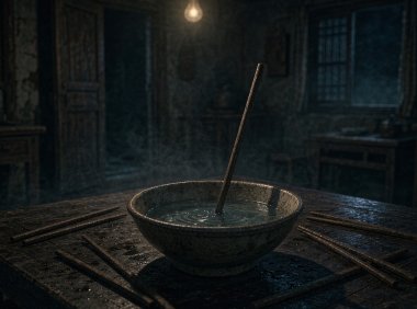 筷子在碗里立住的那一刻,我的呕吐停了