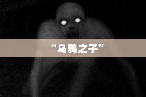 “乌鸦之子” 日本恐怖故事