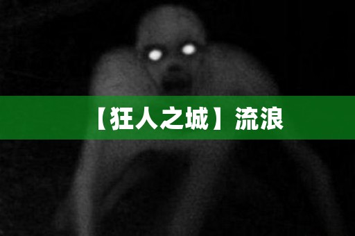 【狂人之城】流浪 日本恐怖故事