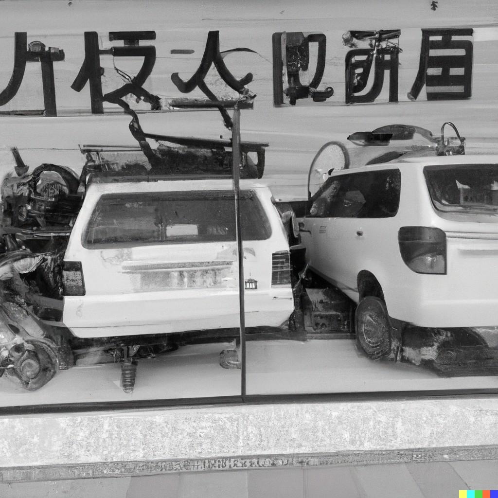 日本怪谈系列 - 便利商店前的车祸