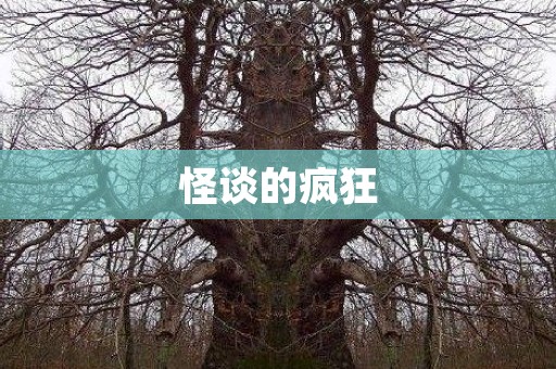 怪谈的疯狂 民间故事