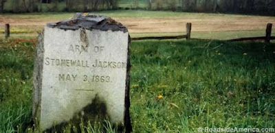 谜一般的石墙杰克森将军手臂之墓