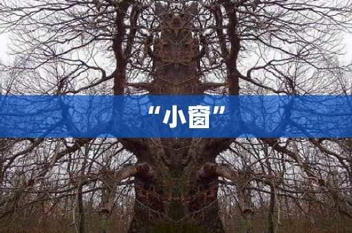 “小窗” 日本恐怖故事