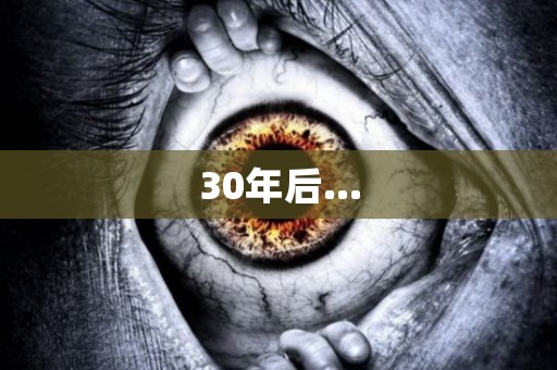 30年后... 日本恐怖故事