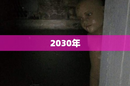 2030年 日本恐怖故事
