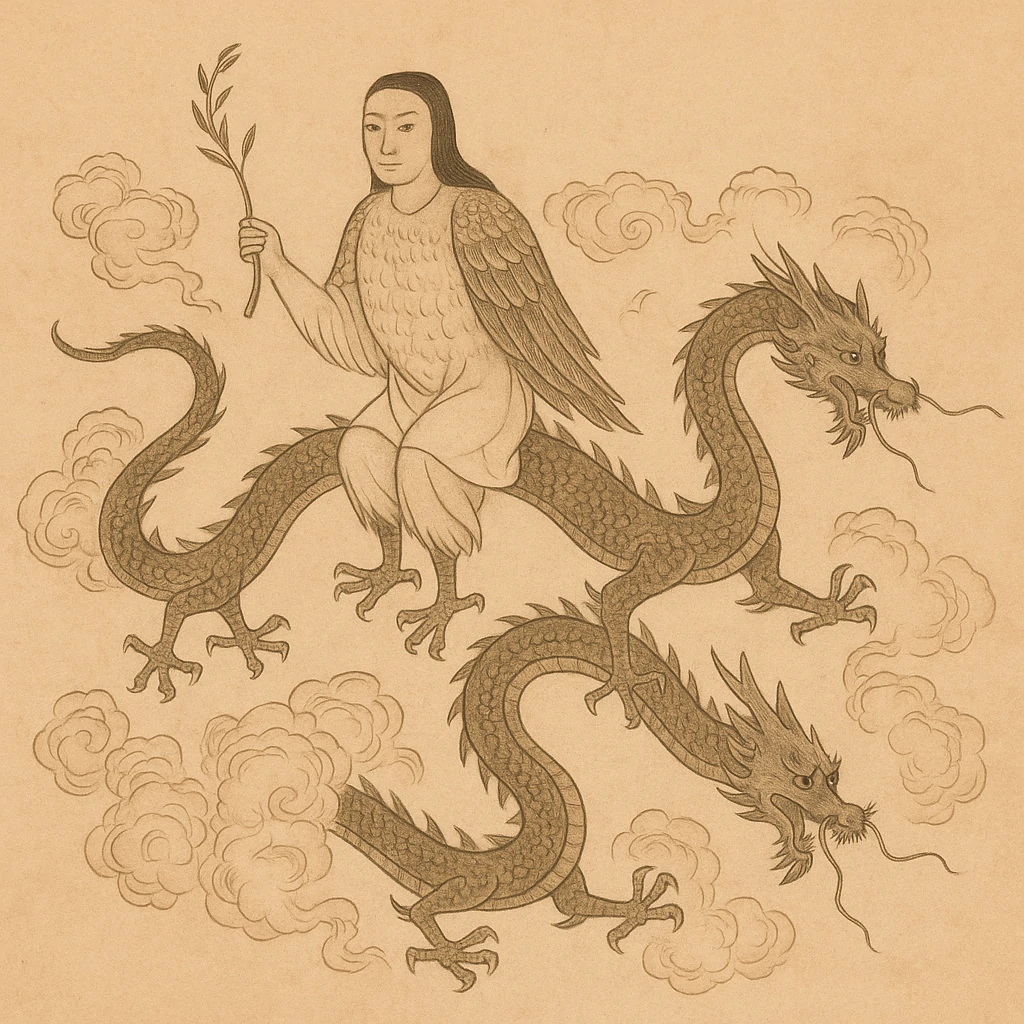 句芒：春之神灵，万物生长的主宰｜中国古代神话