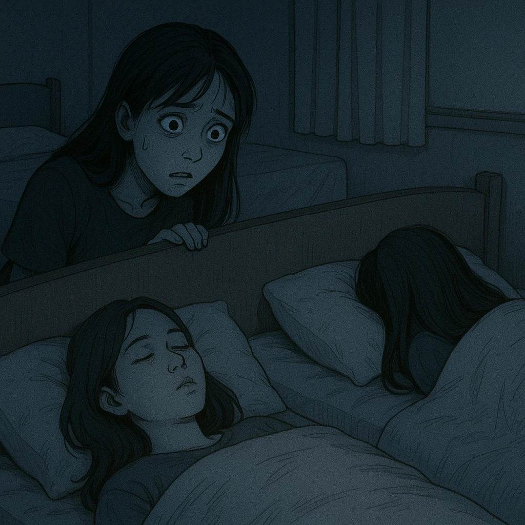 睡旁边的是谁？
