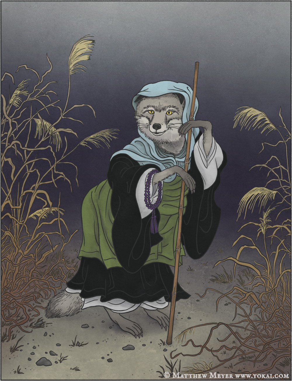 Hakuzōsu-白蔵主(はくぞうす) 日本妖怪