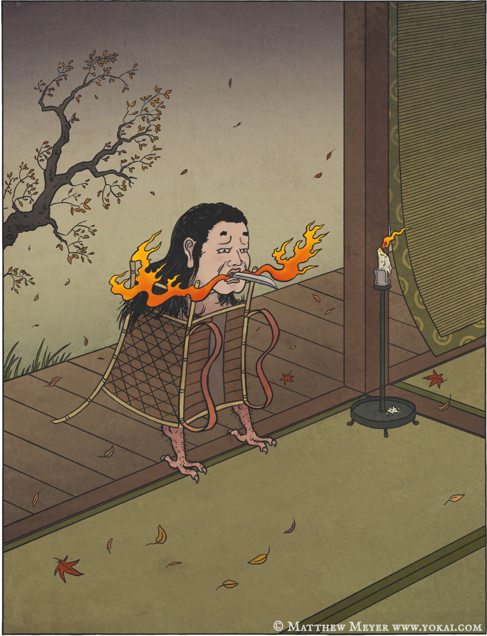 Oi no bakemono-笈の化け物(おいのばけもの) 日本妖怪