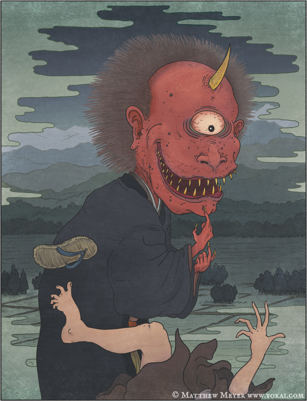 Shunobon-朱の盆(しゅのぼん) 日本妖怪
