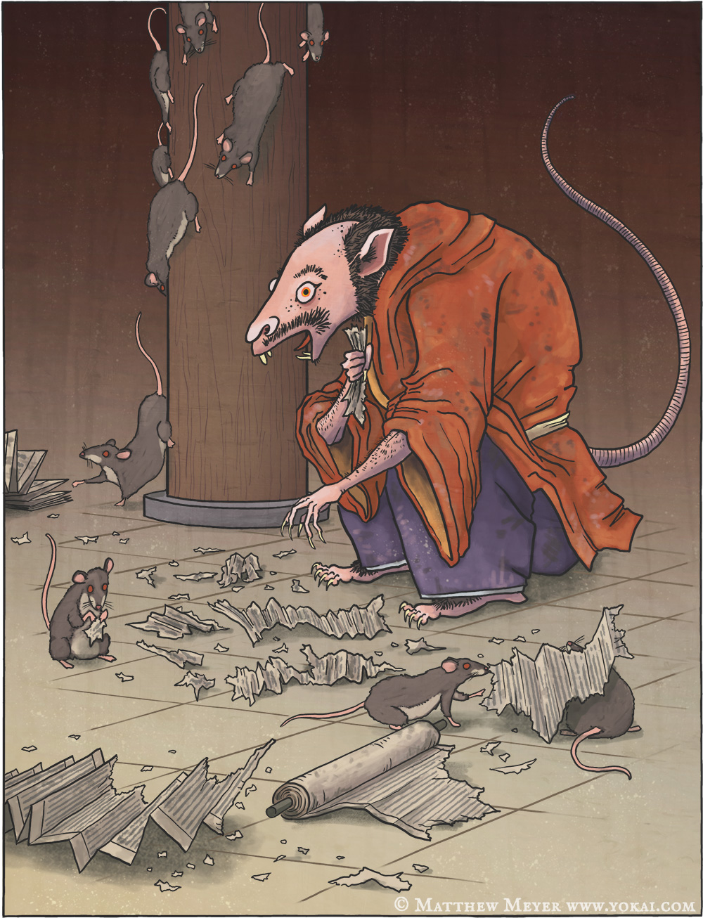 Tesso-鉄鼠(てっそ) 日本妖怪