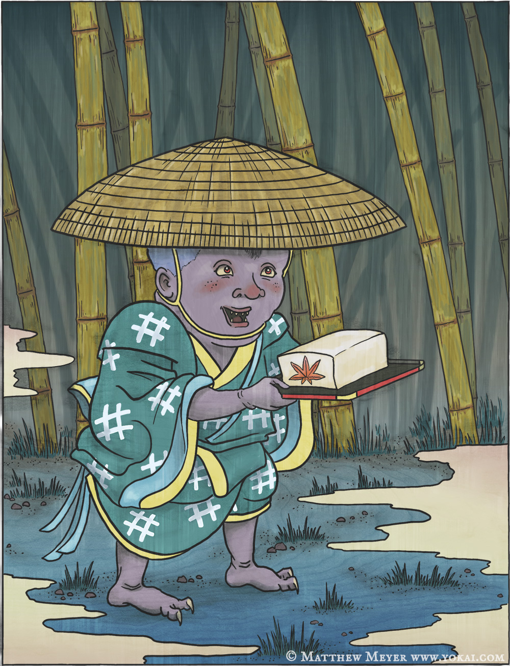 Tōfu kozō-豆腐小僧(とうふこぞう) 日本妖怪