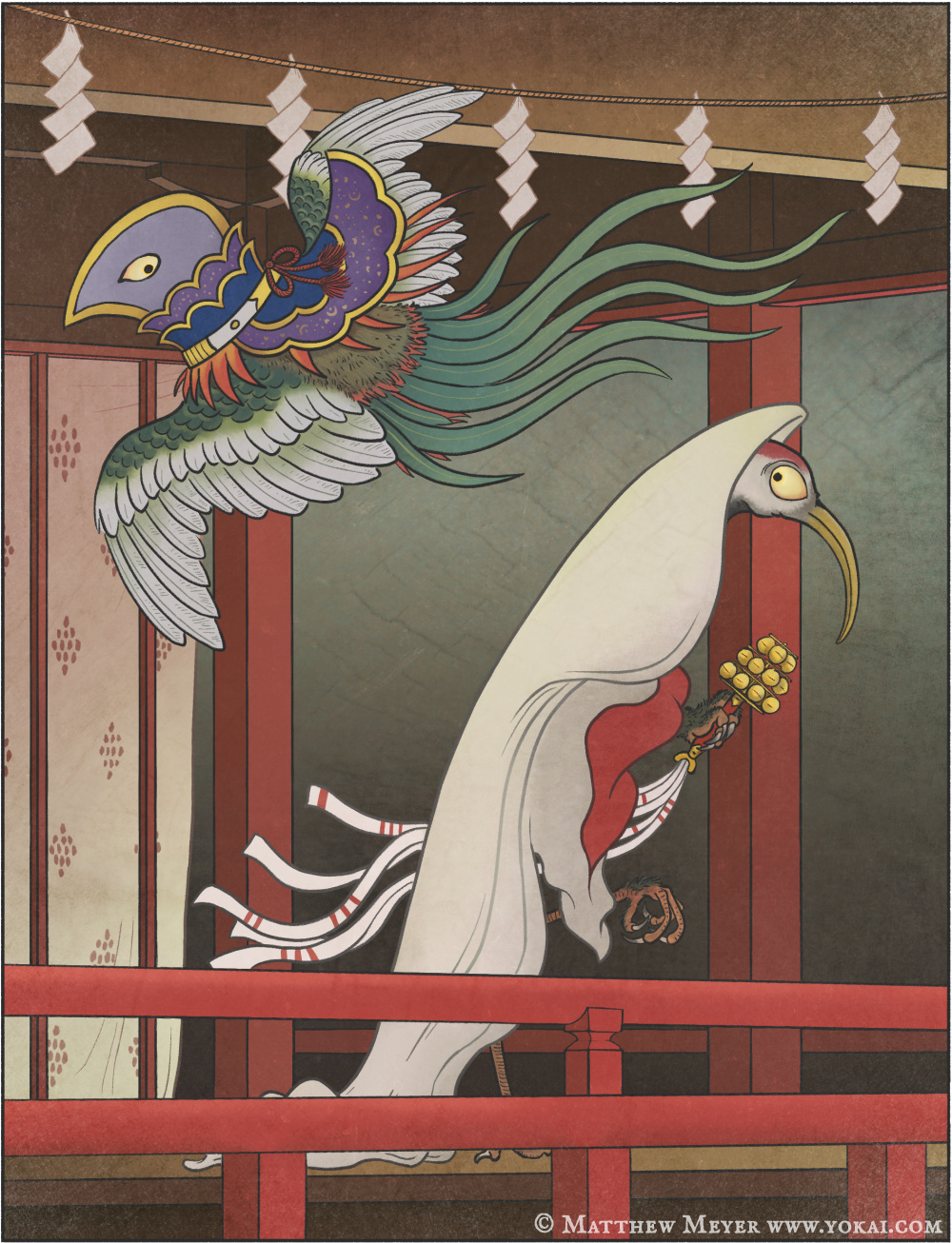 Torikabuto-鳥兜(とりかぶと) 日本妖怪